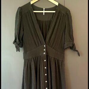 Free People Love of My Life Midi Dress